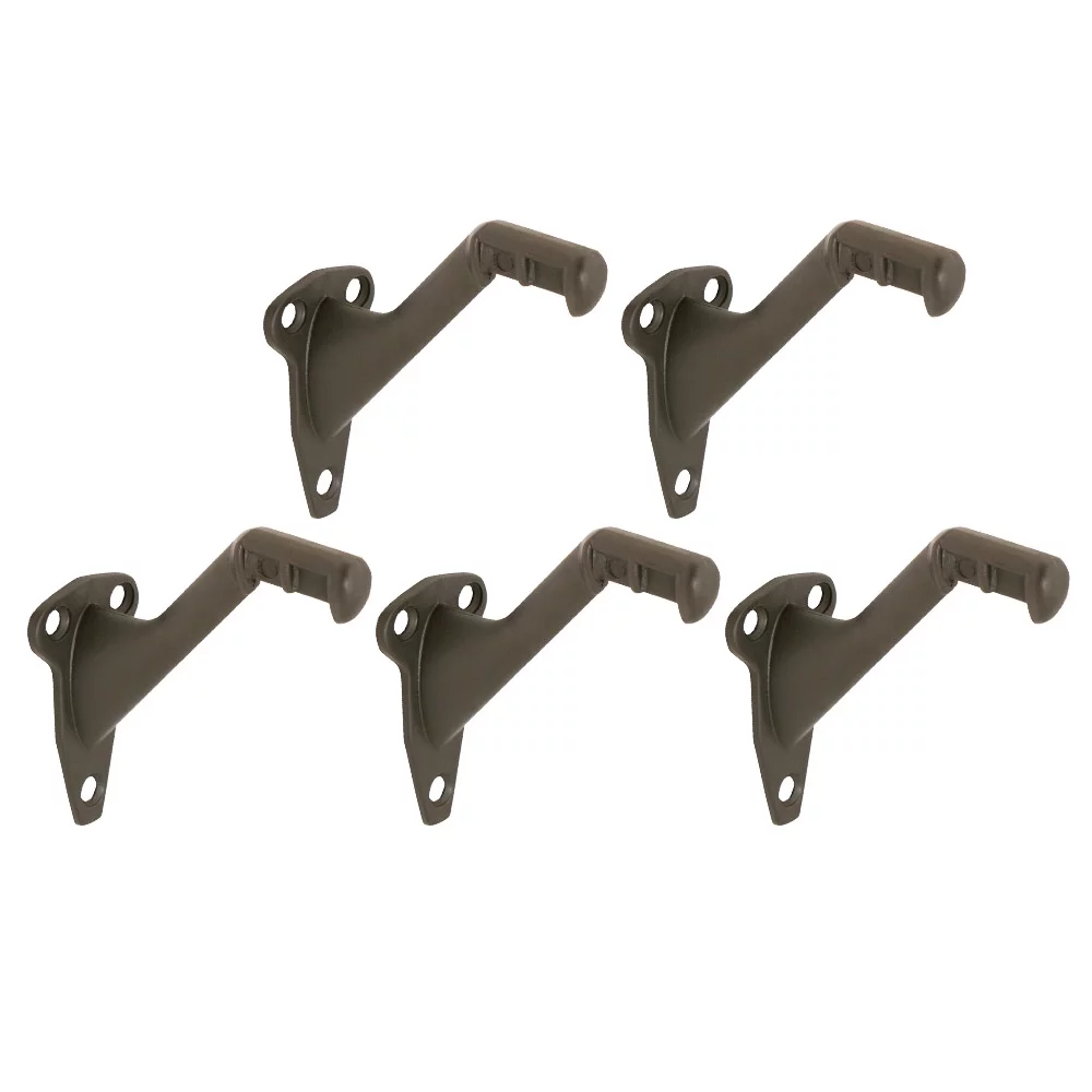 Design House  Oil-Rubbed Bronze Standard Zinc Handrail Bracket, 5-Pack