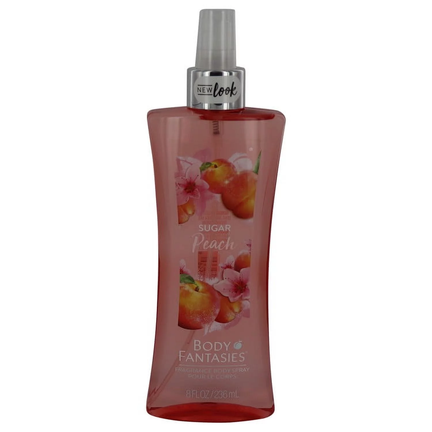Body Fantasies Signature Sugar Peach Body Spray By Parfums De Coeur8 Oz (Pack 2)