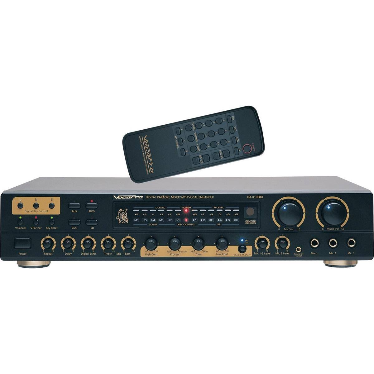 VocoPro World&s First Karaoke Mixer with Vocal Enhancer