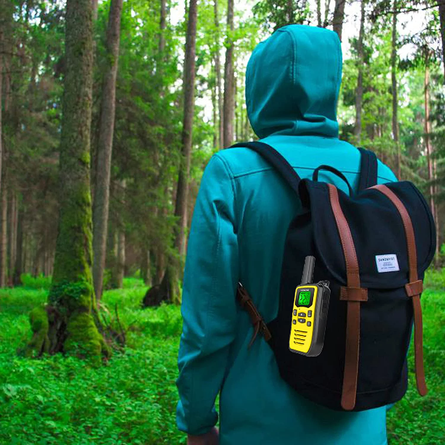 VOZKOM Walkie Talkies for Adults, Professional Two Way Radio Walkie Talkie Long Range, NOAA Emergency Radios, Camping Accessories