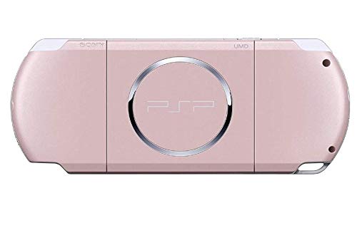 Sony PSP Slim and Lite 3000 Series Handheld Gaming Console with 2 Batteries and Memory Card (Pink) (Renewed)