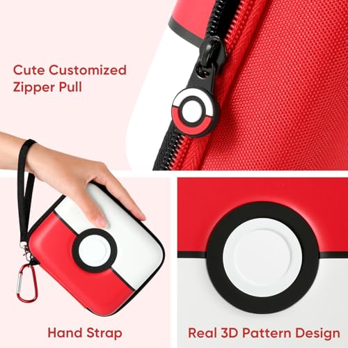 Hard-Shell Card Case for MTG, PTCG, SKYJO & Competitive TCGs | Multi-Game Portable Storage Organizer | Holds 400+ Trading Cards & 3 Decks | Protective Travel Box with Removable Dividers