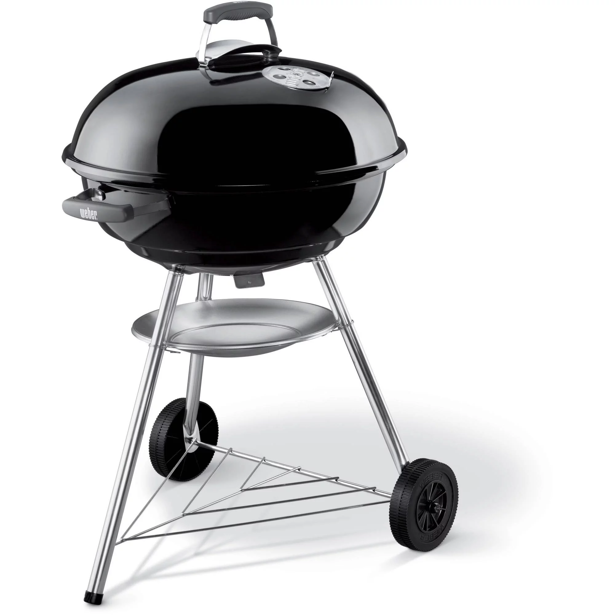 Black charcoal grill