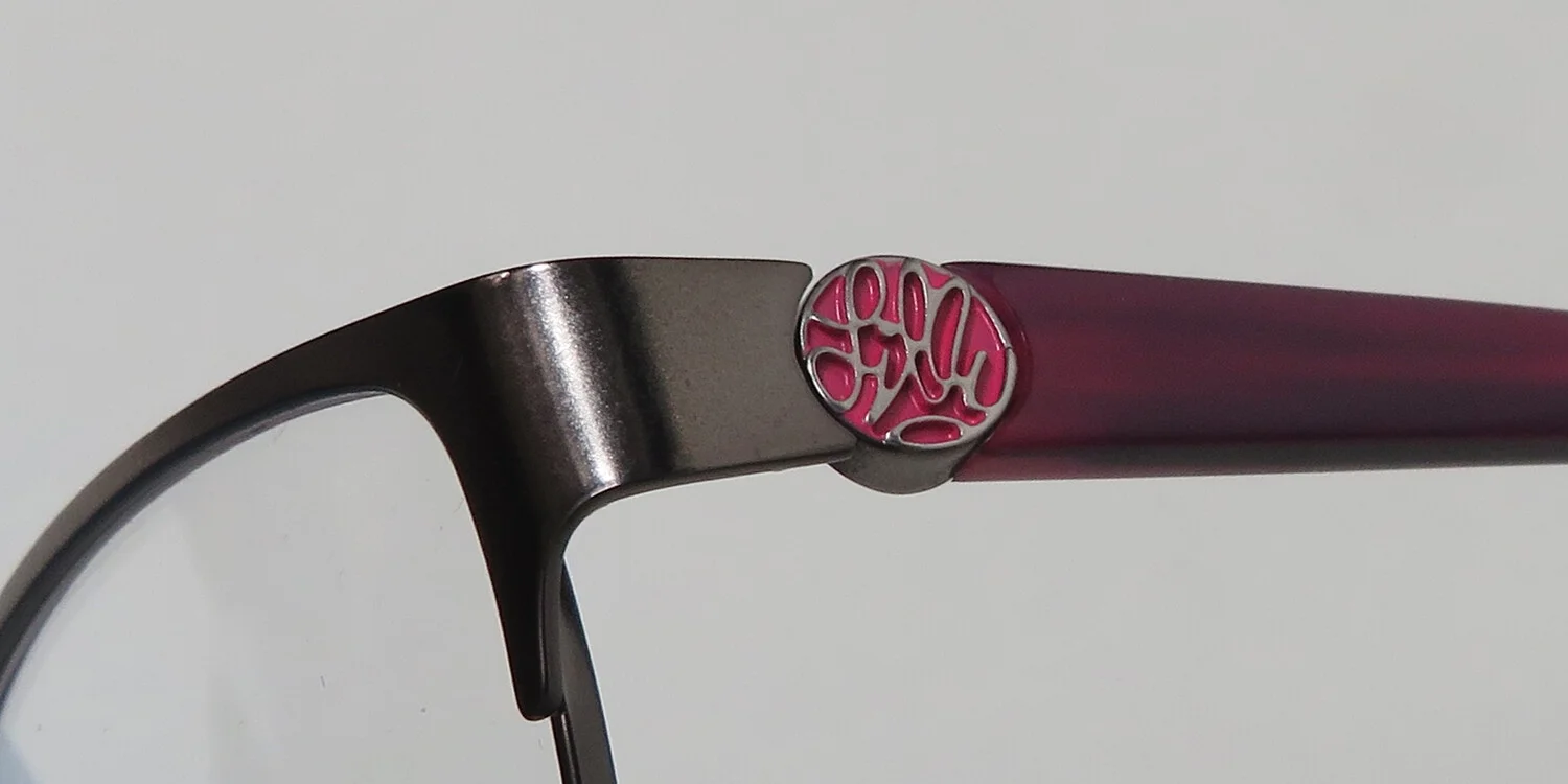 LILLY PULITZER Eyeglasses BRIDGIT Gunmetal 50MM