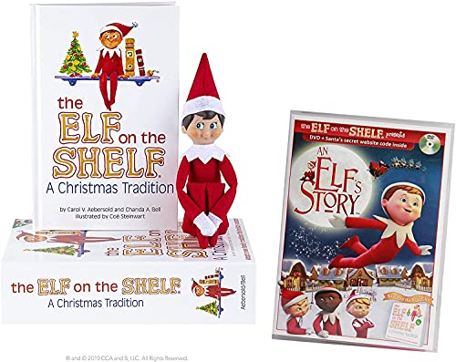 Elf on the Shelf Blue Eyed Boy with Bonus 