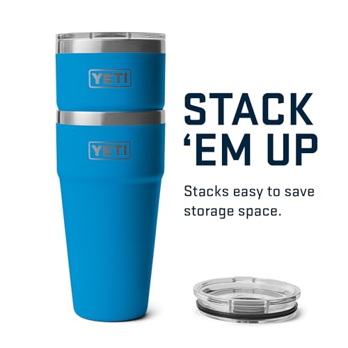 YETI Rambler 30 oz Stackable Tumbler, Stainless Steel, Vacuum Insulated with MagSlider Lid