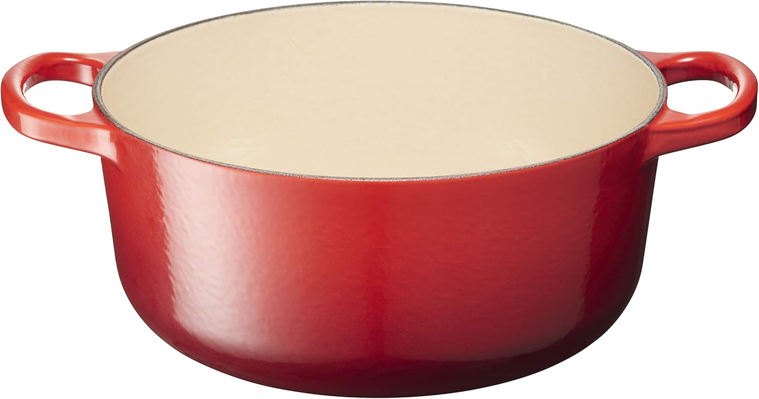 Le Creuset of America Enameled Dutch Oven, 2.75 qt, Cerise