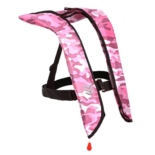 Automatic Inflatable Life Jacket|Life Vest for Adults|PFD Low Profile|Supports up to 330 lbs(YSH709)