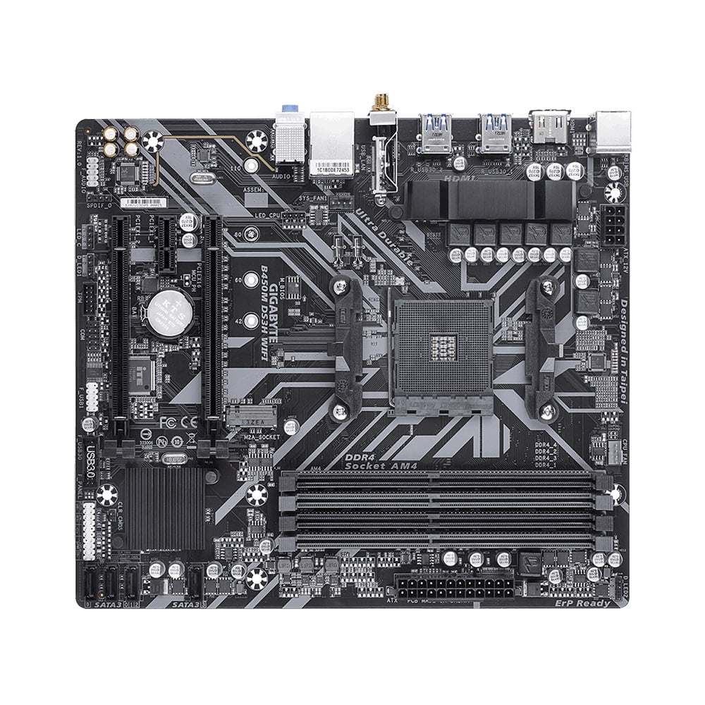 Gigabyte B450M DS3H WIFI-Y1 Desktop Motherboard
