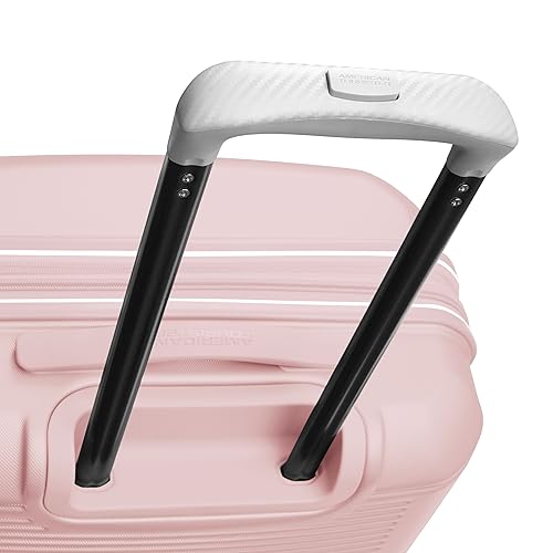 American Tourister Stratum 2.0 Expandable Hardside Luggage with Spinner Wheels, Purple Haze, Carry-on