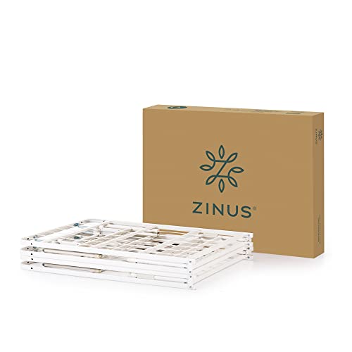 ZINUS Rumi 14in Full Metal Bed Frame, Quick Assembly SmartBase® Mattress Foundation, Heavy Duty Sturdy Steel with No Box Spring Needed, Eco-Friendly Packaging, Black
