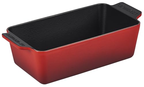 Le Creuset Enameled Cast Iron Signature Loaf Pan, 2qt., Cerise