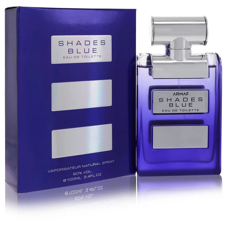 Armaf Shades Blue by Armaf Eau De Toilette Spray 3.4 oz for Men - Brand New