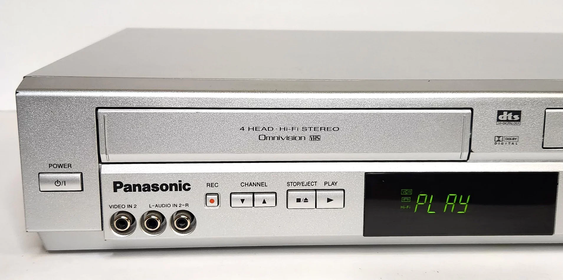 Panasonic PV-D4734S Progressive Scan DVD/VCR Combo (used)