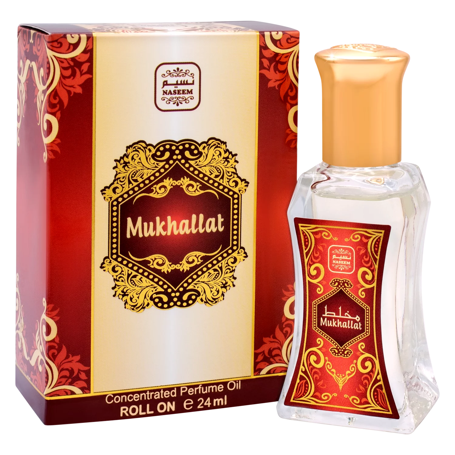 Mukhallat Perfume Oil Non Alcoholic Fruity Floral Musk Women Perfume Naseem