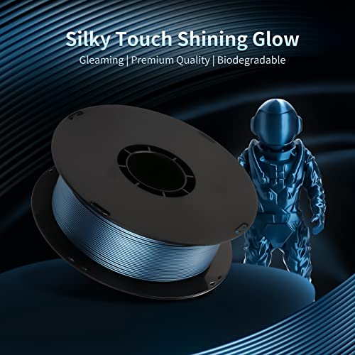 ANYCUBIC PLA+ 3D Printer Filament Bundle, PLA Plus 1.75mm Dimensional Accuracy +/- 0.02mm, Fit Most FDM 3D Printers, 1KG Spool, 2KG Gray+Gray