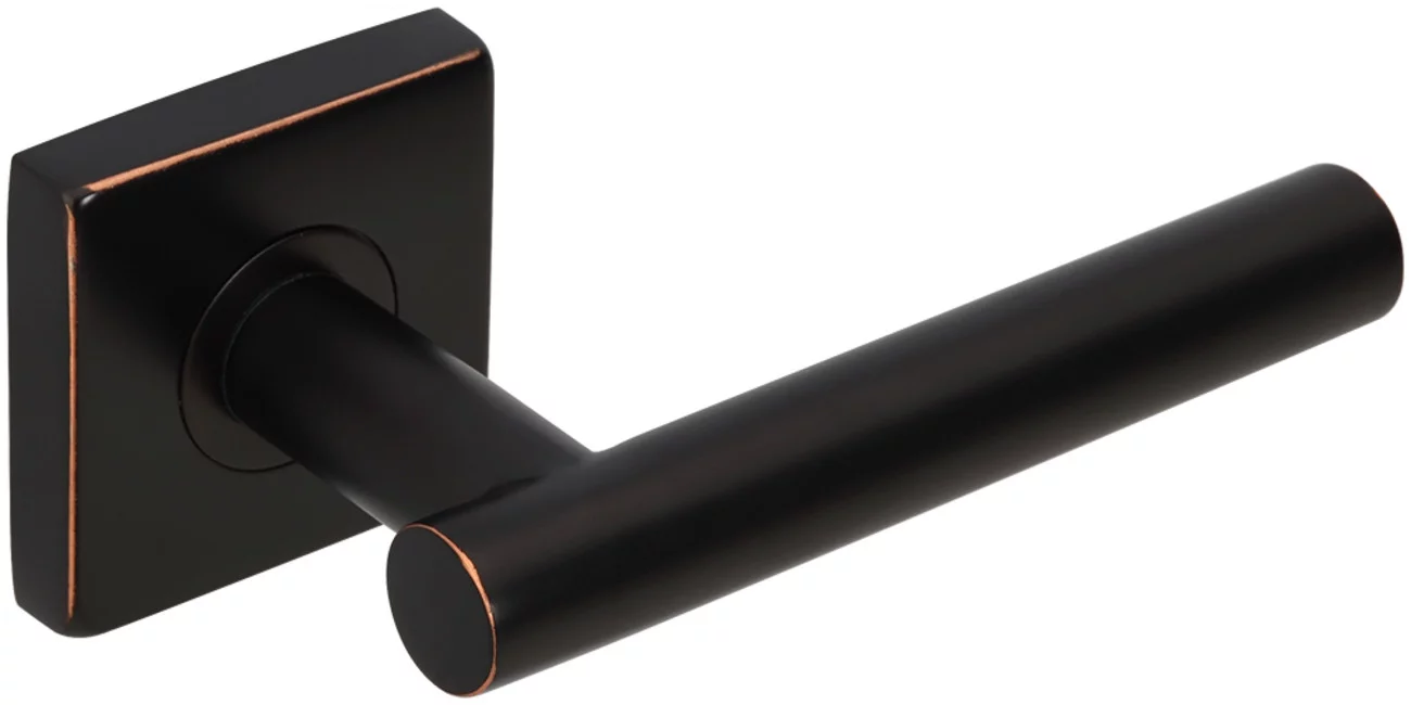 Inox Se106l462 Copenhagen Privacy Door Lever Set - Bronze