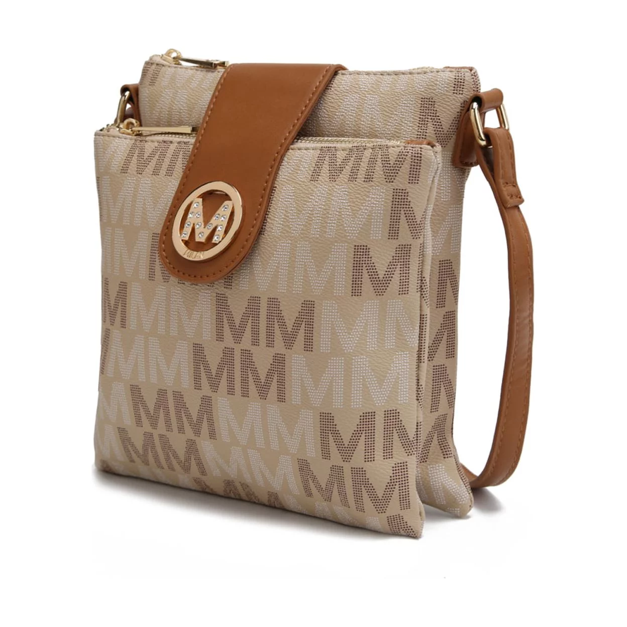 MKF Collection Women's Crossbody Bag, Large Crossover Handbag Purse by Mia K