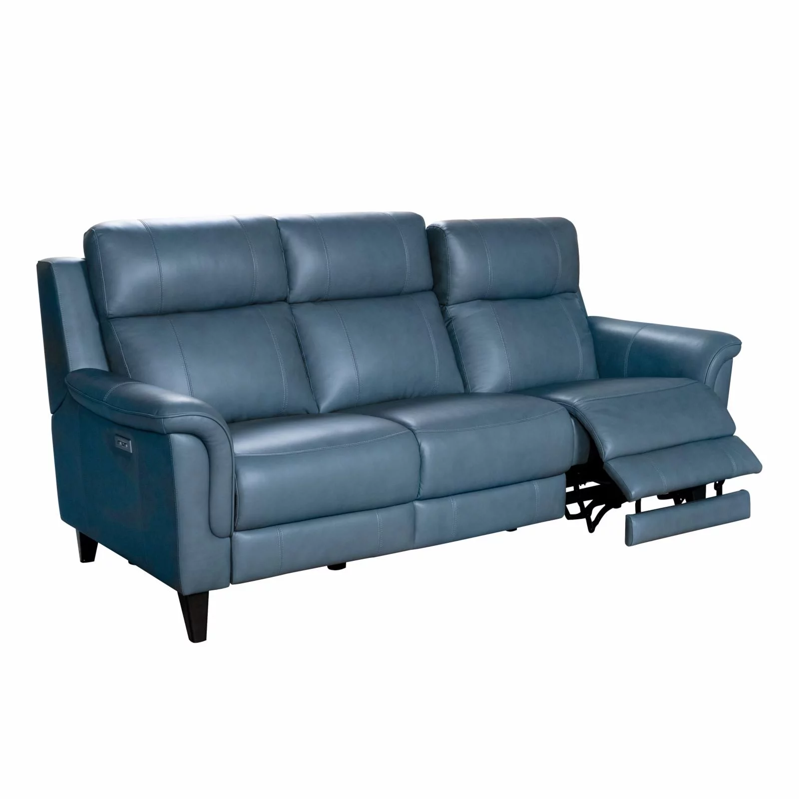 Barcalounger Kester Leather Power Reclining Sofa
