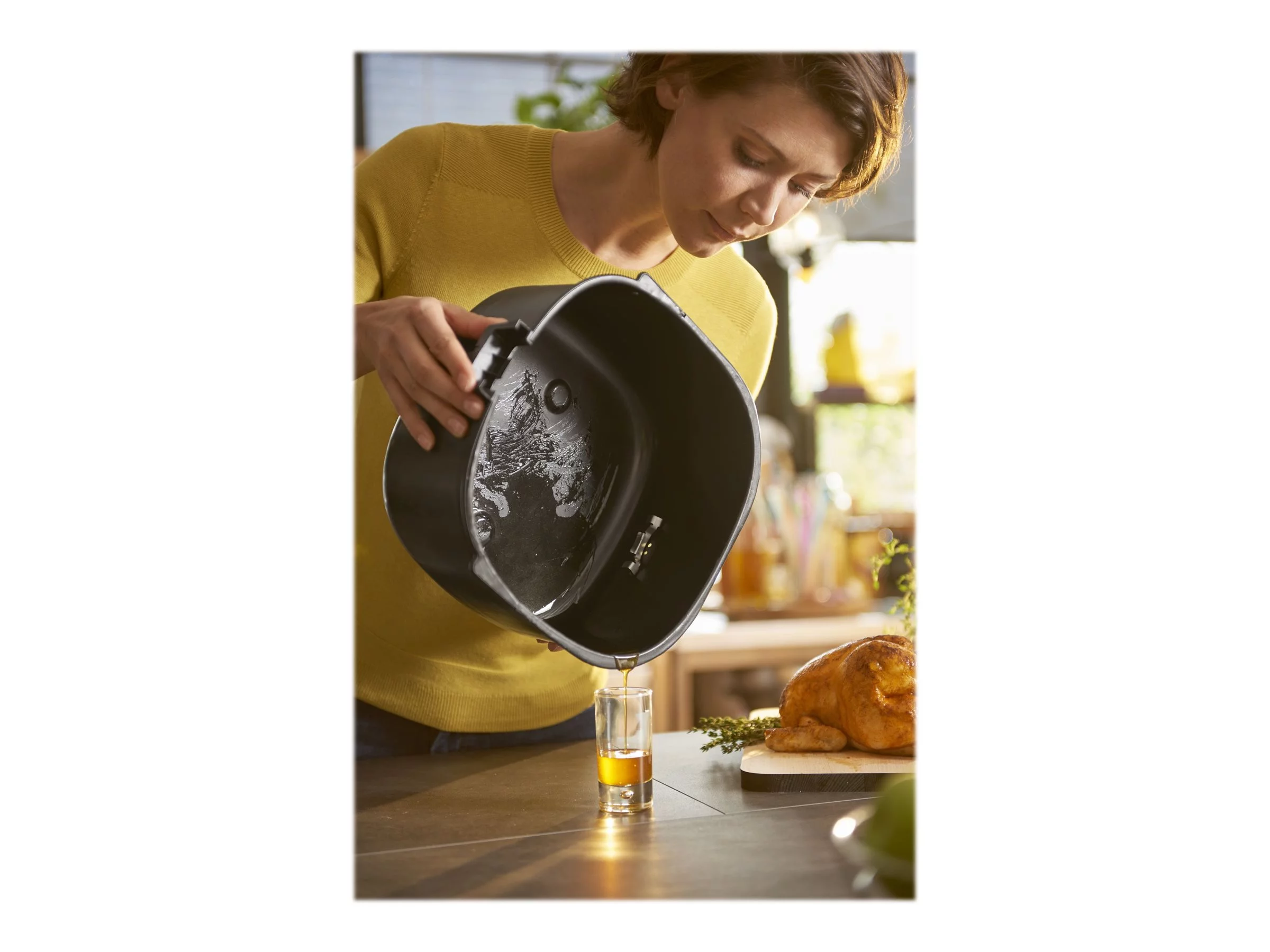 Philips Viva Collection HD9630 Twin TurboStar XXL - Hot air fryer - 1.7 kW - black