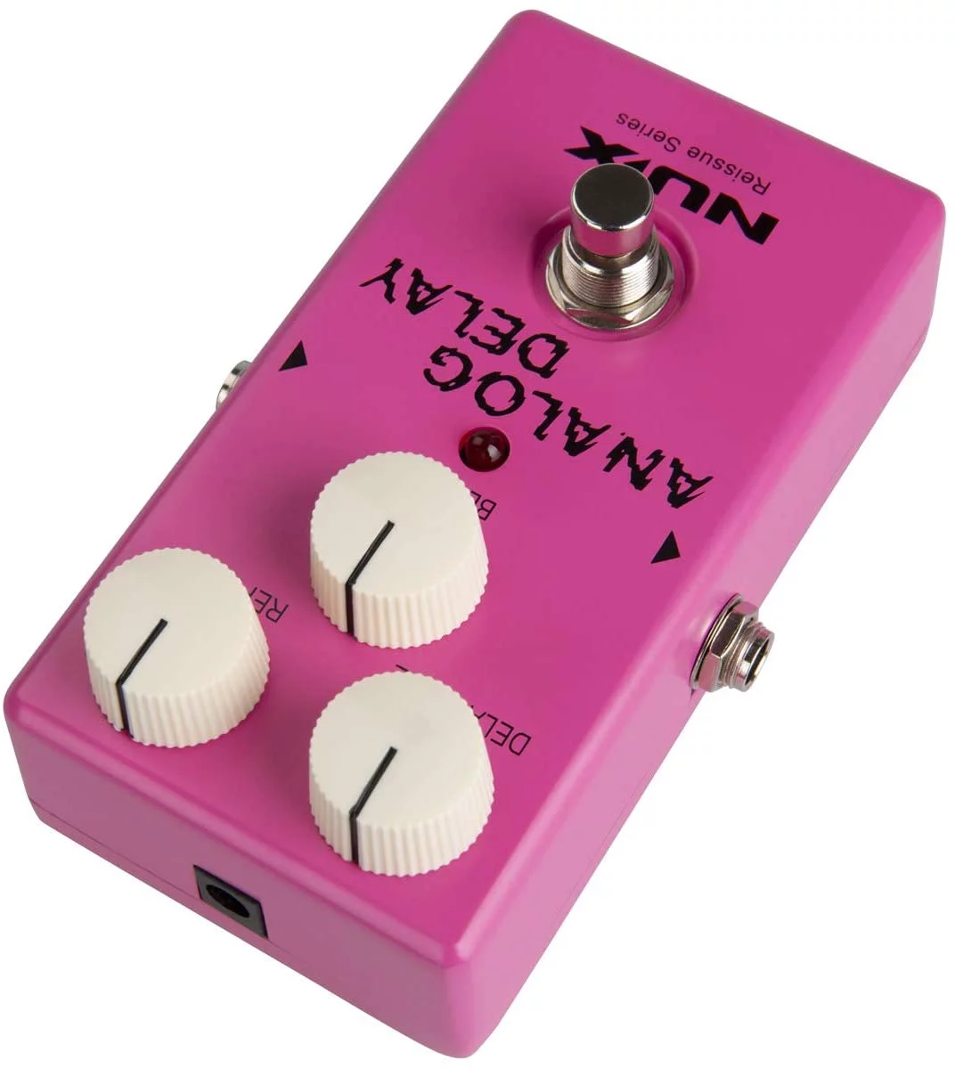 NUX Reissue Series Analog Delay With BBD Chipset Effects Pedal Pink