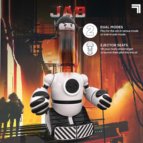 Sharper Image® Mecha Rivals Remote Control Battle Robots, Two-Player Wireless Fighting Set with Lights and Sounds