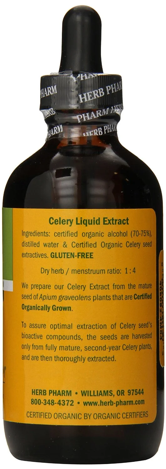 Herb Pharm Celery 4 oz DCELER04 ME