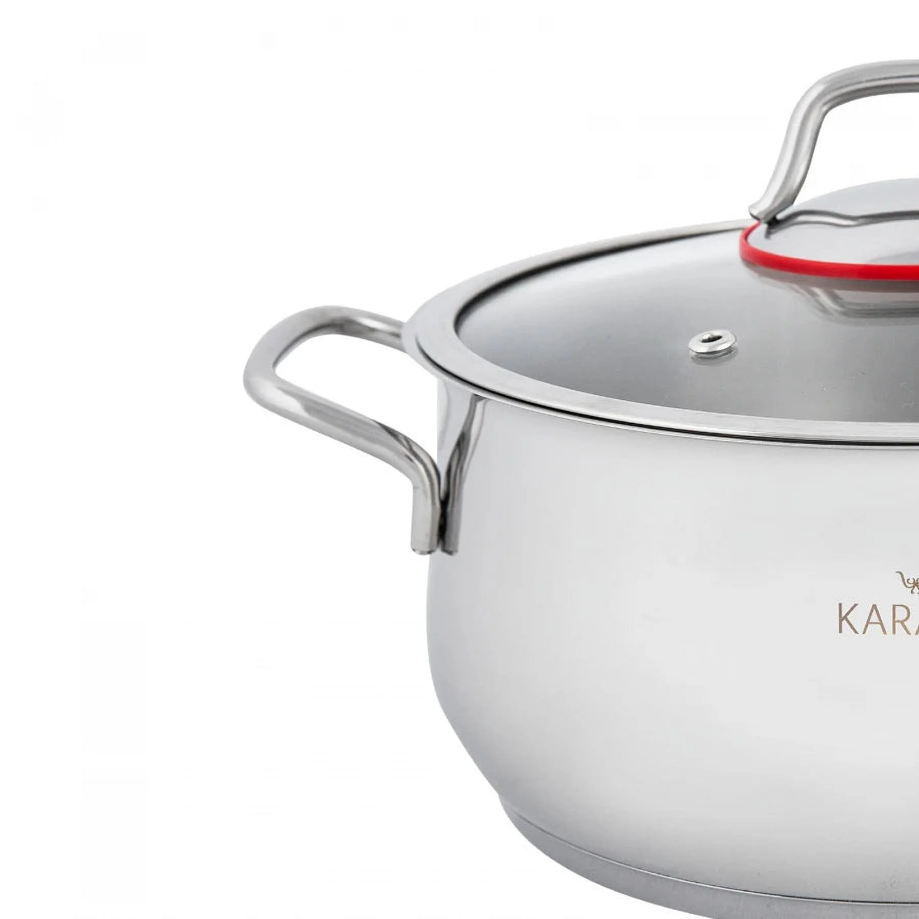 Stainless Steel 8 Pieces Cookware Set