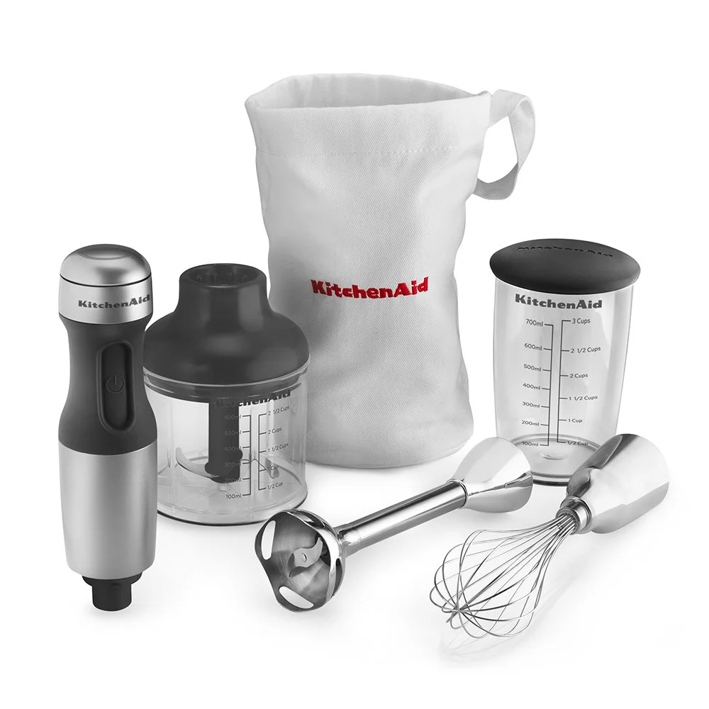 KitchenAid KHB2351CU 3-Speed Hand Blender - Contour Silver