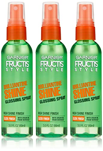 Garnier Fructis Style Brilliantine Shine Glossing Spray, Sleek 3 Fl Oz