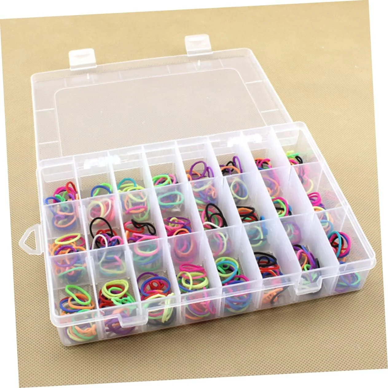 12 Pcs Plastic Storage Box Jewelry Organizer Bead Storage Containers Dragon Figurines Diamond Small Parts Organizer Earring Storage Clear Beads Electronic Components Compartment