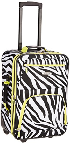 Rockland Fashion Expandable Softside Upright Luggage Set, Charcoal, 2-Piece (14/19)