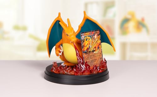 Pokémon TCG: Charizard ex Super-Premium Collection (3 Foil Promo Cards, 1 Card-Display Figure & 10 Booster Packs)