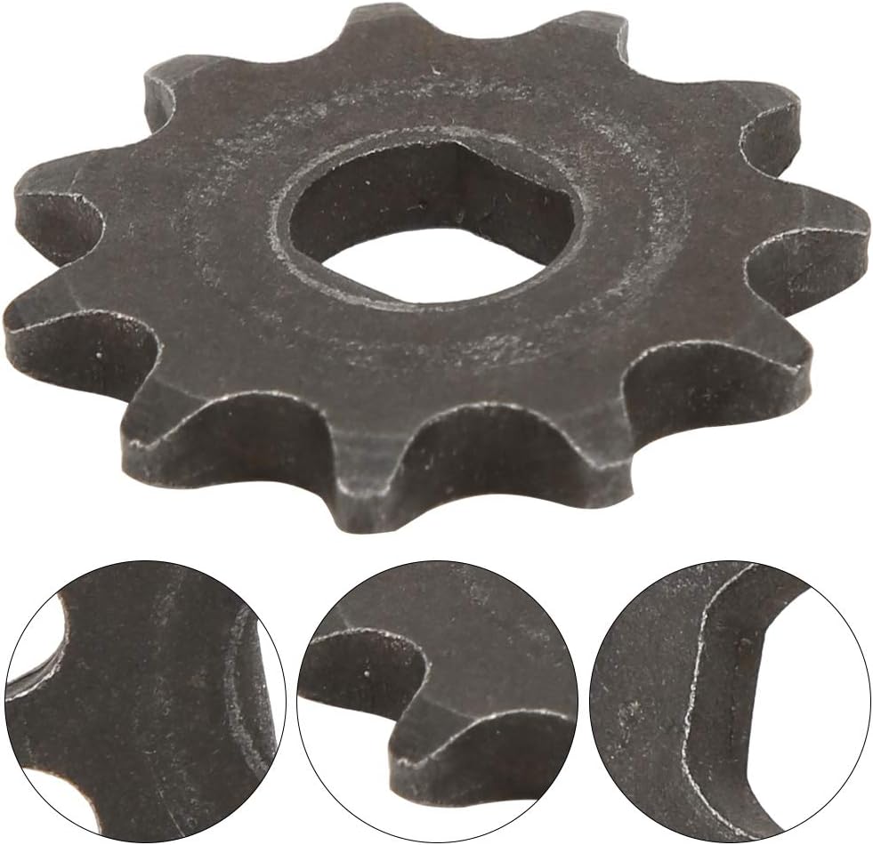 RiToEasysports Chain Sprocket Gear, Electric Scooter Sprocket 11 Tooth H Holes Crankset Gear Plate for T8F Chain