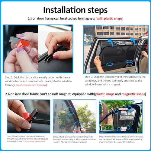 XCBYT Mesh Window Car Sunshade