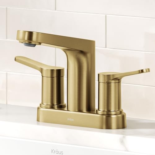 KRAUS Indy Single Handle One Hole Bathroom Sink Faucet in Chrome, KBF-1411CH