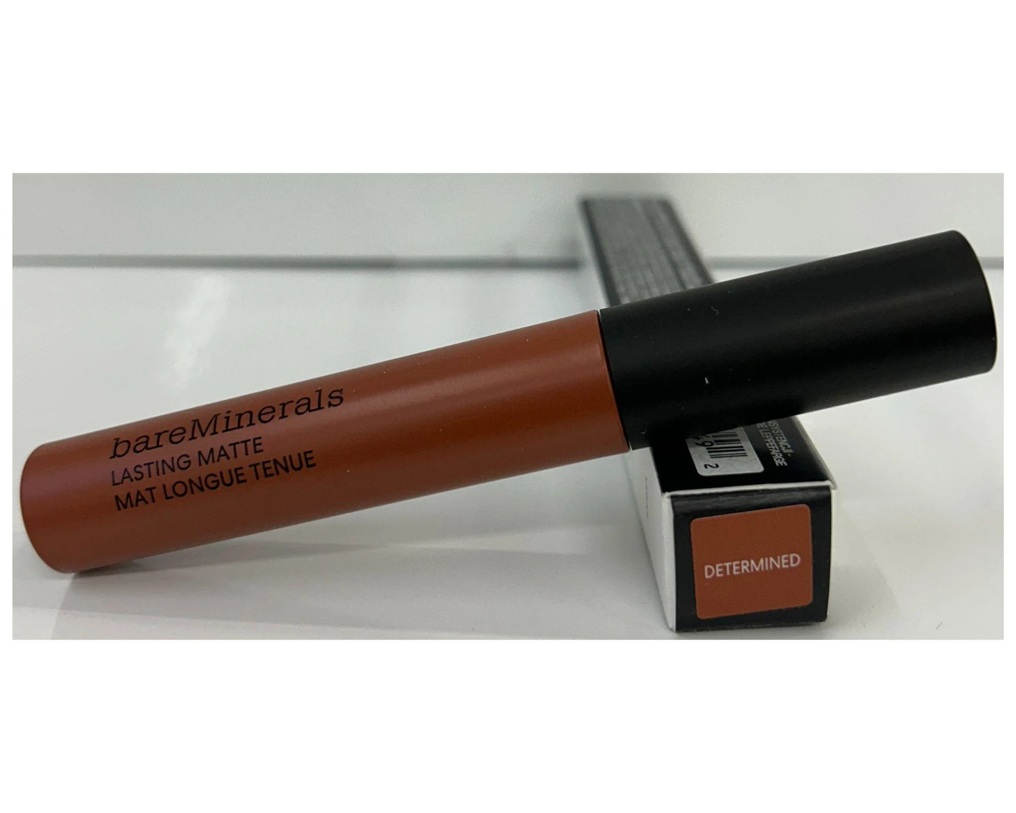 bareMinereals Mineralist Lasting Matte Liquid Lipstick in DETERMINED ;Velvety matte,Long-lasting,transfer-resistant wear. ( 3.5ml / 0.11oz )
