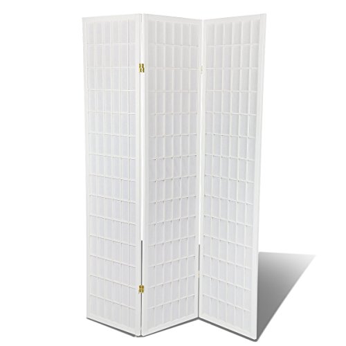 Panel Shoji Screen Room Divider 3-10 Panel (3 Panel, Black, White, Cherry, Natural)