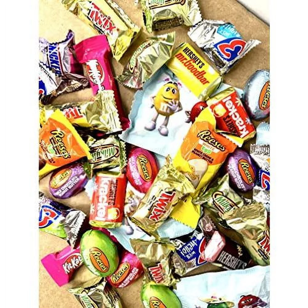 Pre Filled Chocolate Candy Plastic Easter Eggs With Egg Token (200)