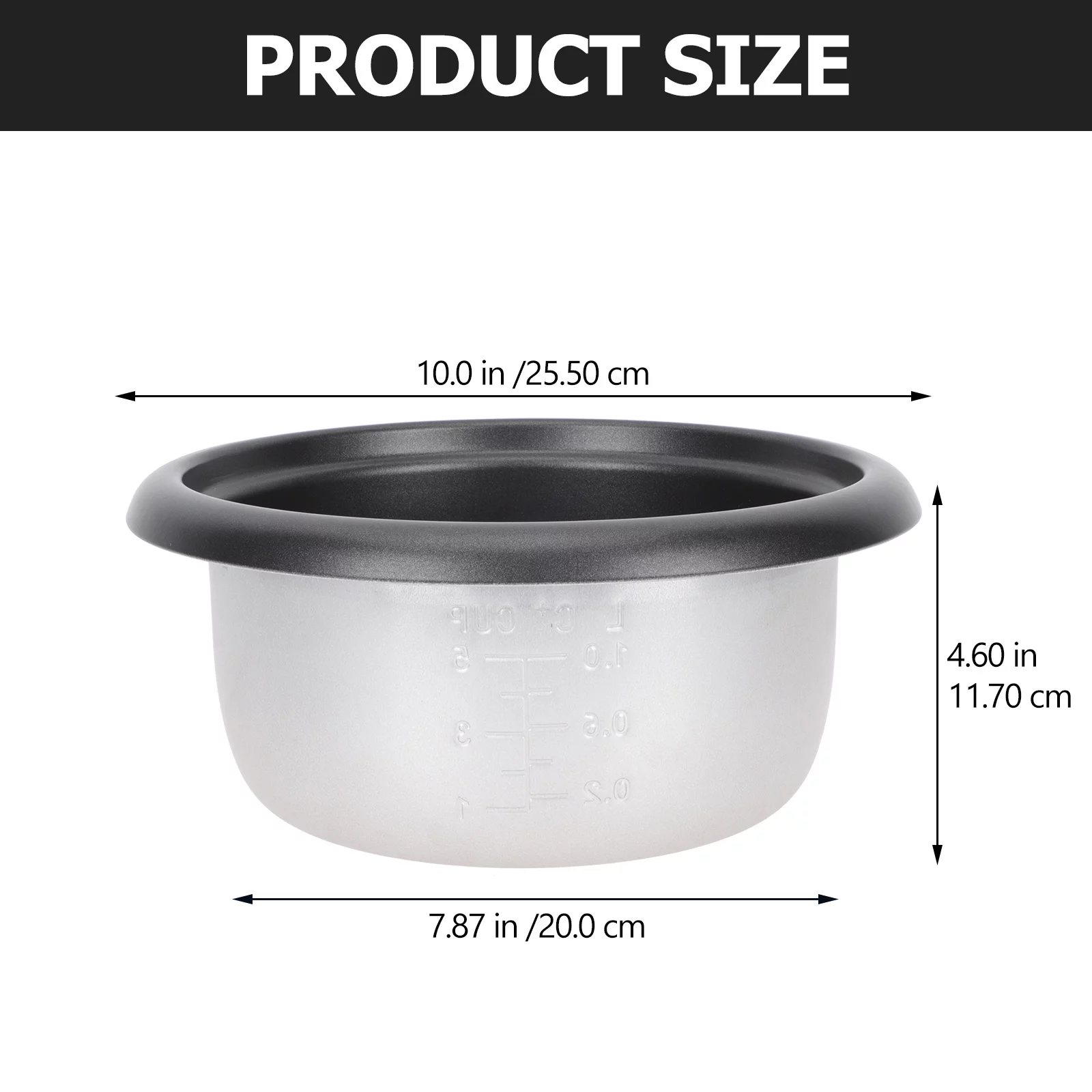 Inner Cooking Pot Rice Cooker Liner Non-stick Rice Cooker Inner Cooking Pot Liner