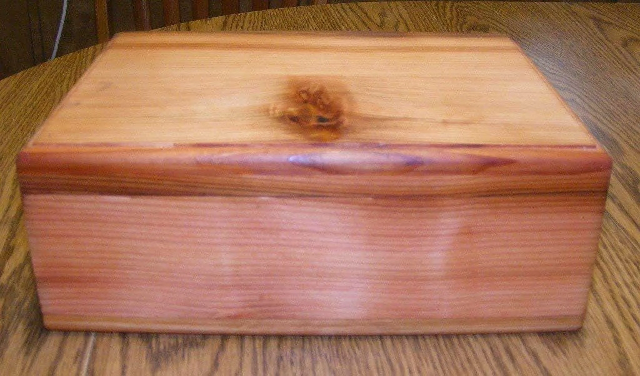 Cedar Keepsake Memory And Treasure Box Or Storage Box - Size 10.75 X 8 X 4 Inches