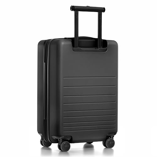 Traveler's Choice Markham Hardside Expandable Luggage with Double Spinner Wheels, Carry-On 21-Inch Suitcase, Green