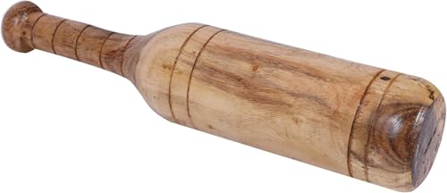 KNK MUGDAR FITNESS BAR INDIAN CLUB MUDGAR BHEEM MACE SHOULDER EQUIPMENT MEEL KARLA KATAI MUGDAL FITNESS DURABLE WOODEN EQUIPMENT