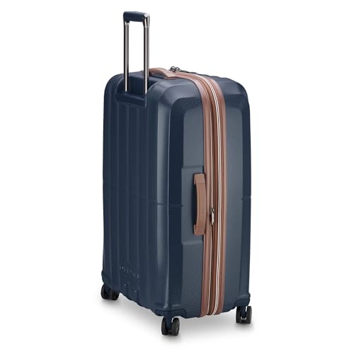 DELSEY PARIS Carrousel Hardside Expandable Luggage with Spinner Wheels, Navy, Carry-on 21 Inch