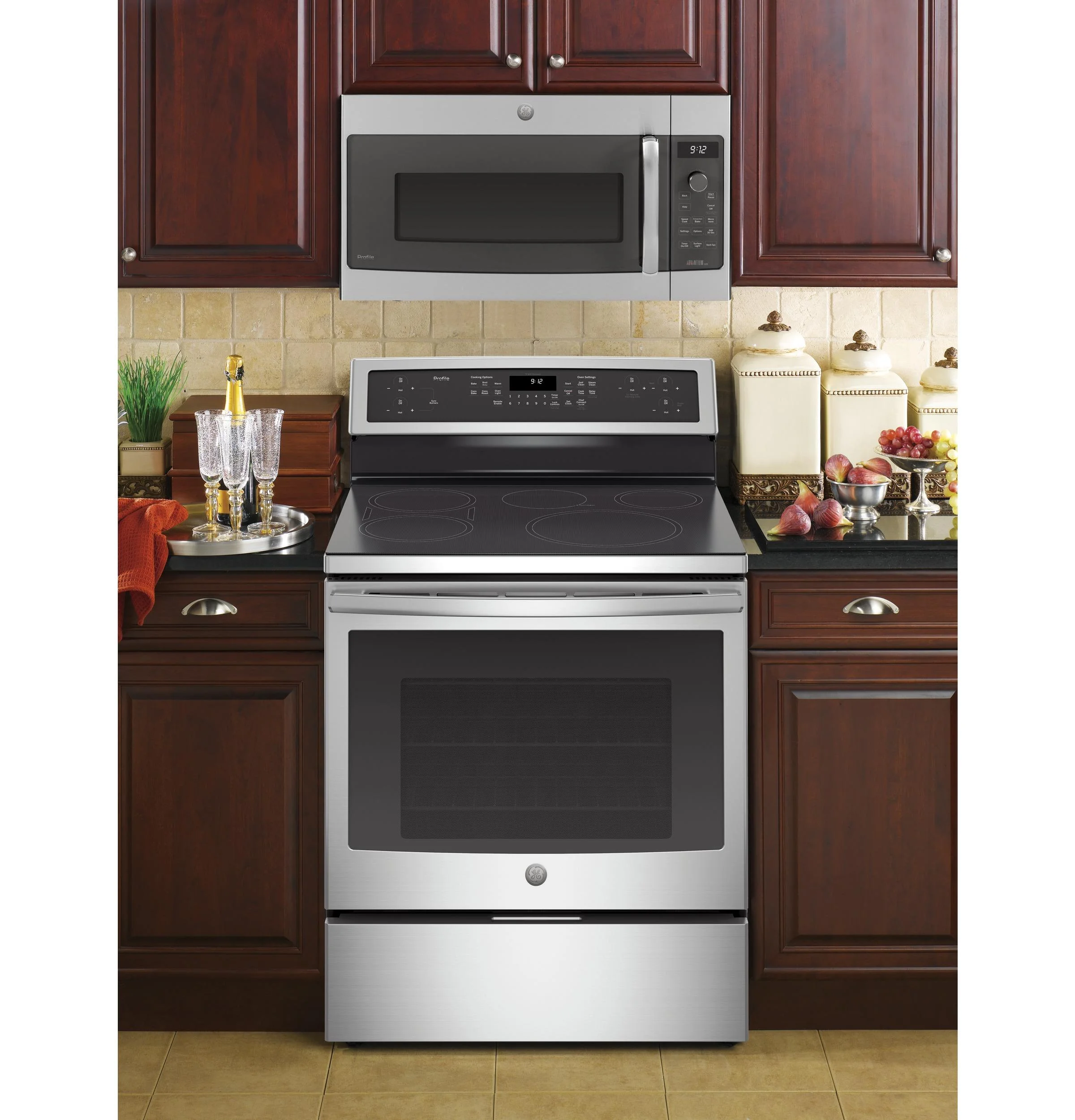 GE Profile(TM) Over the Range Oven with Advantium(R) Technology - PSA9120SPSS