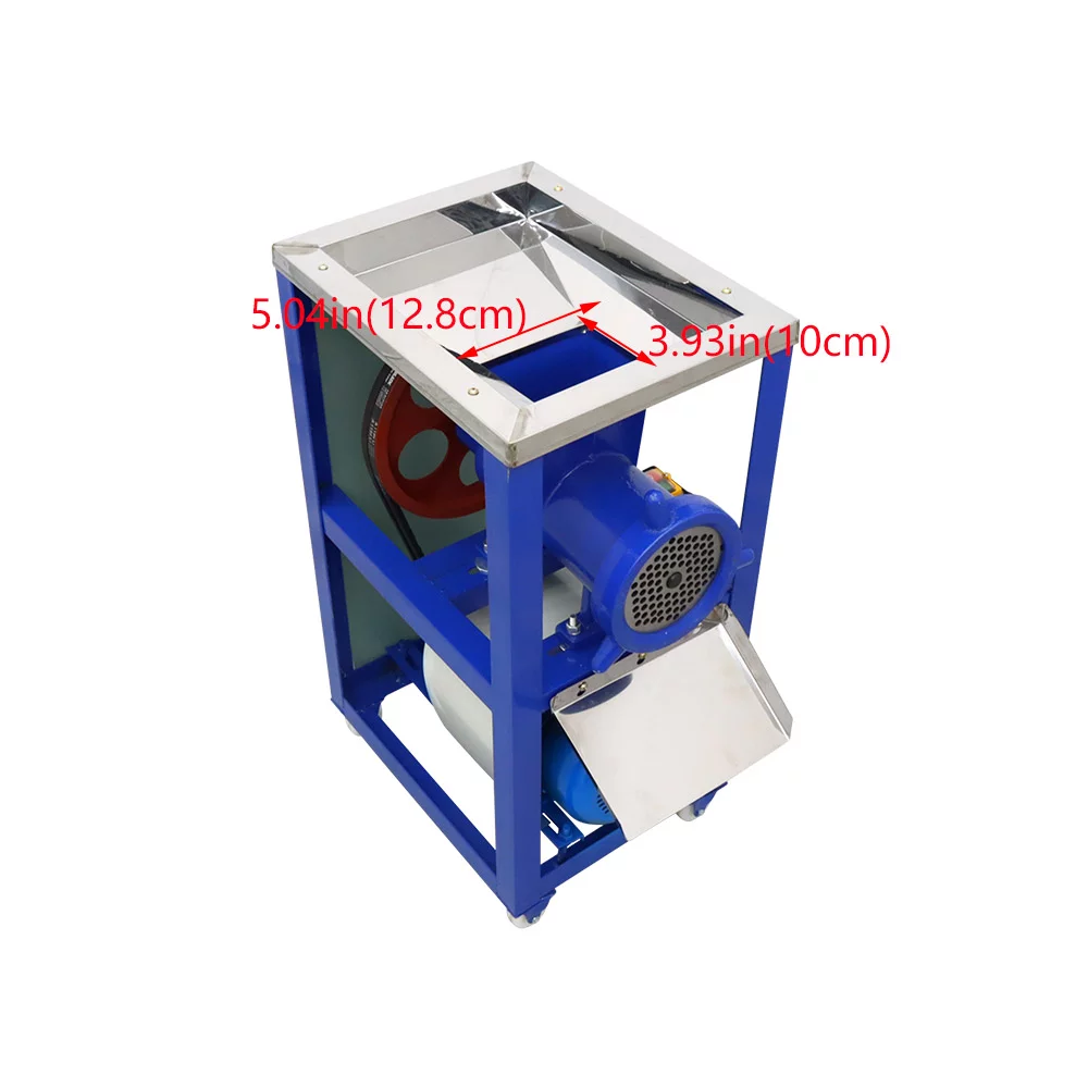 TECHTONGDA Electric Bone Crusher Feed Processer Stainless Steel Fish Chicken Meat Grinder 2.2KW 220V