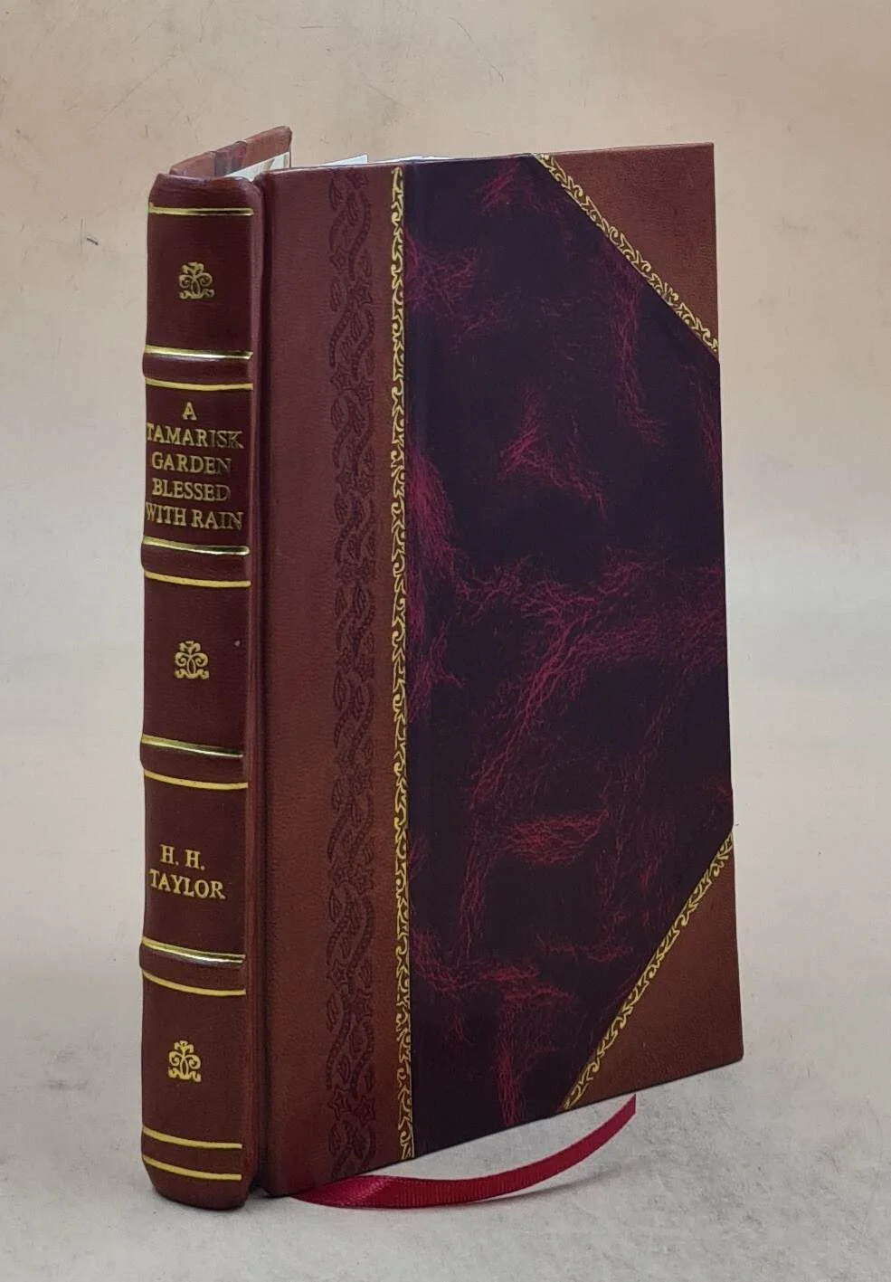 A tamarisk garden blessed with rain ; or, The autobiography of Pastor Ren 1930 [Leather Bound]