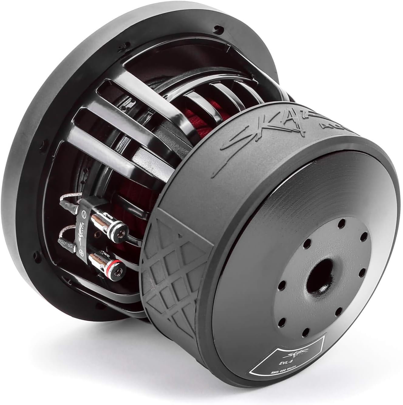 Skar Audio EVL-8 D4 8 1200 Watt Max Power Dual 4 Ohm Car Subwoofer