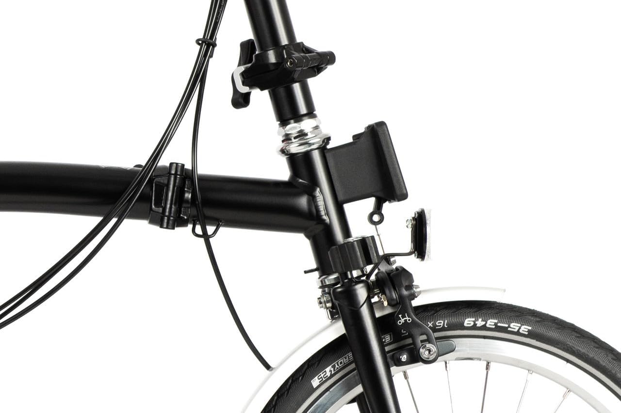 Brompton C Line 6 Speed Folding Bike - Mid (Black)
