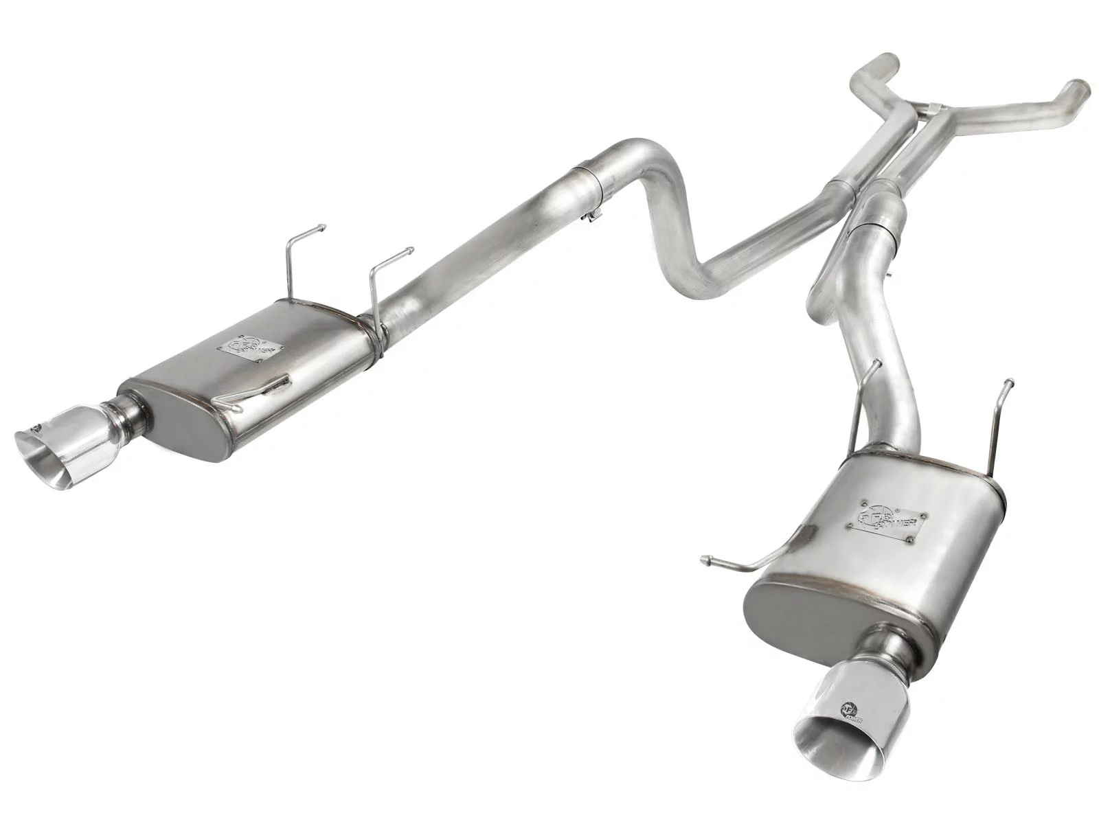 aFe Power 49-43049-P MACH Force-Xp Cat-Back Exhaust System Fits 11-14 Mustang Fits select: 2011-2014 FORD MUSTANG GT
